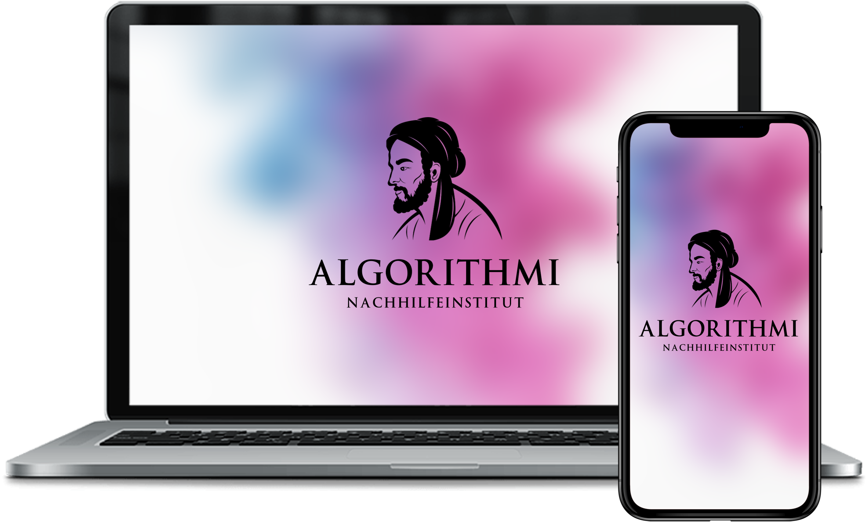 Laptop and iPhone